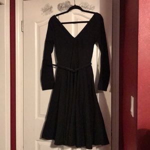 Unique Vintage Women’s Long Sleeve Swing Dress